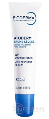 BIODERMA Atoderm Balzám na rty (inov.2025) 1x15 ml