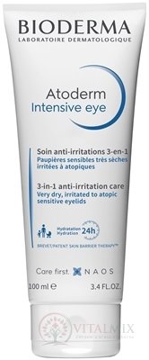 BIODERMA Atoderm Intensive eye krém oční 3v1 proti podráždění 1x100 ml