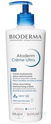 BIODERMA Atoderm Krém Ultra hydratační a ultra výživný, parfémovaný 1x500 ml