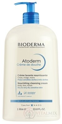 BIODERMA Atoderm Sprchový krém (V2) (inov.2020) 1x1 l
