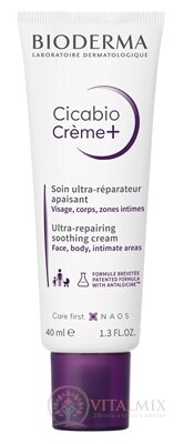 BIODERMA Cicabio Krém+ zklidňující, obnovující 1x40 ml