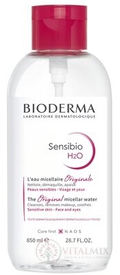BIODERMA Sensibio H2O micelární voda pro citlivou pleť 1x850 ml