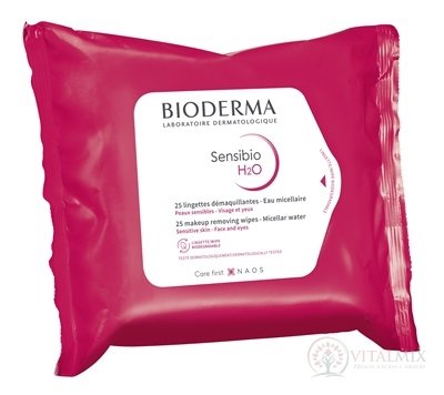 BIODERMA Sensibio H2O micelární ubrousky 1x25 ks