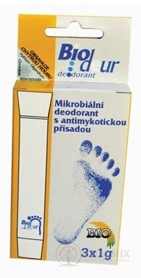 BIODEUR 3G NEHTY A POKOŽKA NOHY prášek (na suspenze) 3x1 g