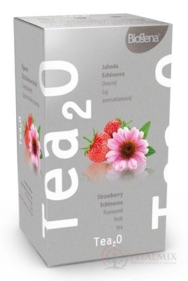 Biogena Tea2O Jahoda &amp; Echinacea ovocný čaj 20x2,3 g (46 g)