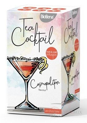 Biogena Tea Cocktail Cosmopolitan flavour bylinná směs 20x2,5 g (50 g)