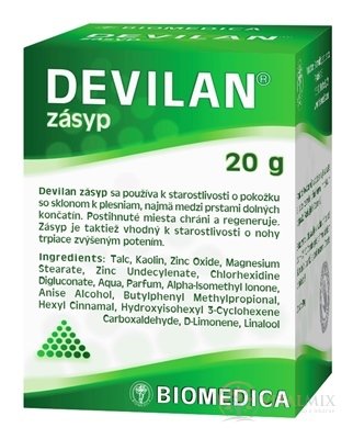 BIOMEDICA DEVILAN zásyp 1x20 g