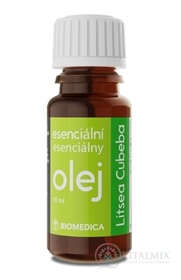 BIOMEDICA Esenciální olej Litsea Cubeba olej 1x10 ml