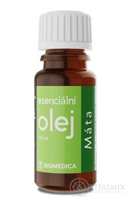 BIOMEDICA Esenciální olej Máta olej 1x10 ml