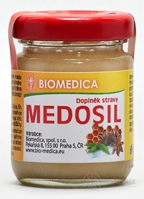 BIOMEDICA MEDOS včelí med květový pastový, 1x65 g