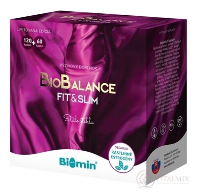 Biomin BioBalance FIT&amp;SLIM cps 120+60 zdarma (180 ks)
