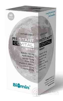 Biomin RESTART COVITAL NIGHT cps 1x60 ks