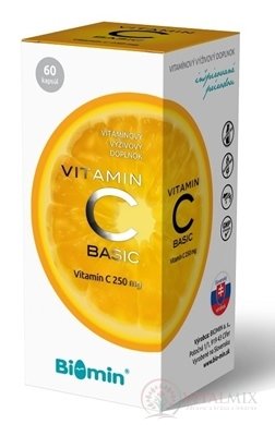 Biomin VITAMIN C BASIC tobolky 1x60 ks