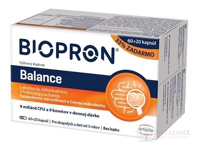 BIOPRON 9 cps 60+20 (33% zdarma) 80ks