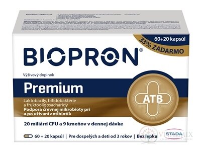BIOPRON 9 Premium cps 60+20 (33% zdarma) (80 ks)