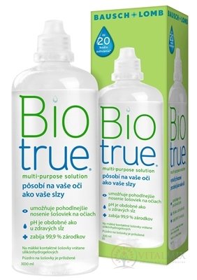 Biotrue multi-purpose solution roztok na kontaktní čočky (zelený) 1x300 ml
