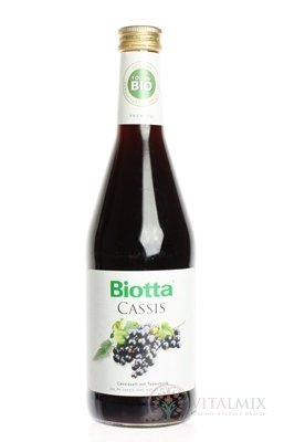 Biotta BIO šťáva černý rybíz 1x500 ml