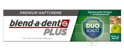 blend-a-dent PLUS DUO SCHUTZ Frische Minzu, premium fixační dentální krém 1x40 g