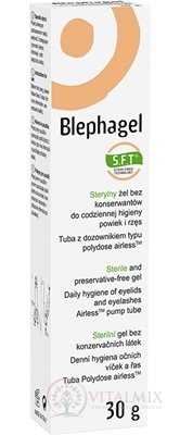 Blephagel sterilní gel na hygienu víček a řas 1x30 g