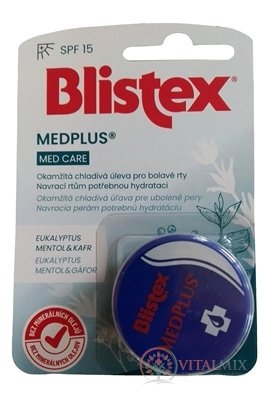 Blistex Medplus balzám na rty, krém 1x7 ml