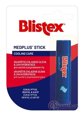 Blistex MEDPLUS STICK SPF 15 balzám na rty, tyčinka 1x4,25 g