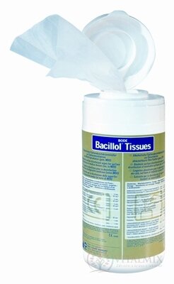 BODE Bacillol Tissues ubrousky dezinfekční ubrousky (dóza) 1x100 ks