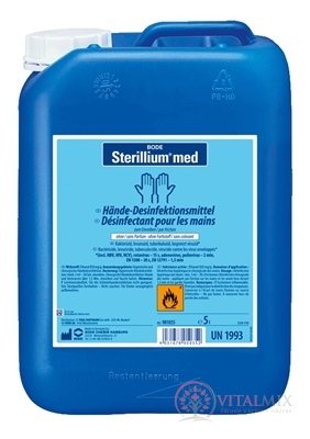 BODE Sterillium med dezinfekční přípravek na ruce, 1x5000 ml