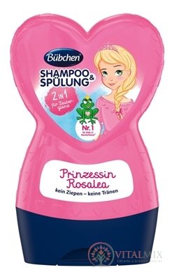 Bübchen KIDS SHP + KONDICIONÉR 2v1 PRINCEZNA ROSALEA 1x230 ml