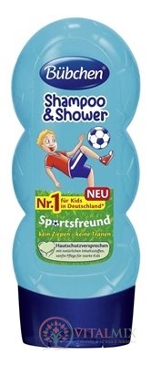 Bübchen KIDS SHP + sprcha. GEL 2v1 MALÝ FOTBALISTA 1x230 ml