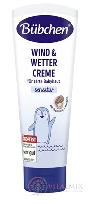 Bübchen OCHRANNÝ KRÉM DO VĚTRU A Nečase (Wind &amp; Wetter Creme) inov.2015., 1x75 ml