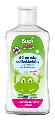 BUPI KIDS GEL na ruce antibakteriální se šalvějí 1x100 ml