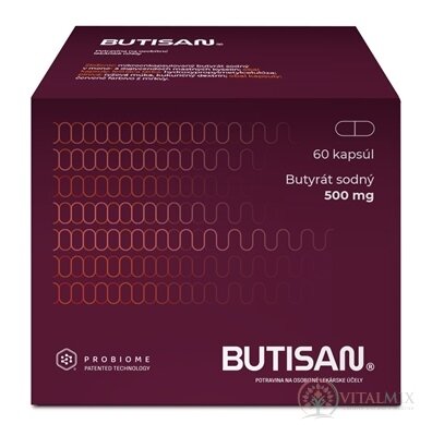 BUTISAN cps (butyrát sodný 500 mg) 1x60 ks