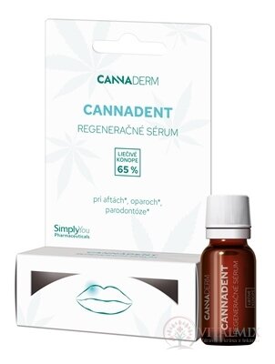 Cannaderm Cannadent regenerační sérum na afty a opary 1x5 ml