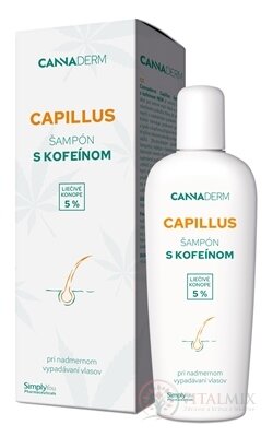 Cannaderm Capillus šampon s kofeinem NEW při vypadávání vlasů (inů. 2017) 1x150 ml