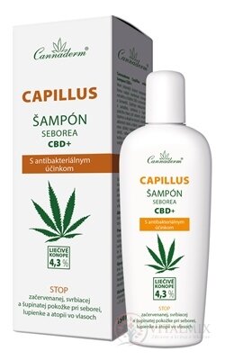 Cannaderm CAPILLUS šampon seborea CBD+ 1x150 ml