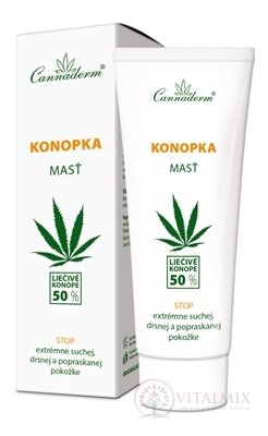 Cannaderm Konopka mast Promašťující (inov.16) 1x75 g