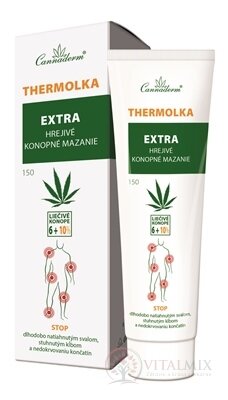 Cannaderm THERMOLKA EXTRA hřejivé konopné mazání 1x150 ml