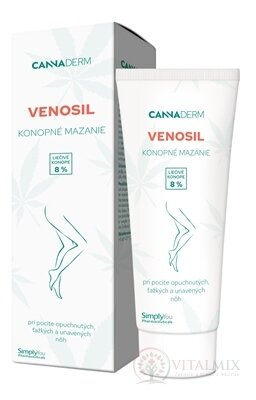 Cannaderm Venosa konopné mazání na unavené nohy 1x100 ml