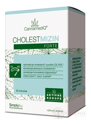 CannamediQ CHOLESTMIZIN Forte cps 1x30 ks