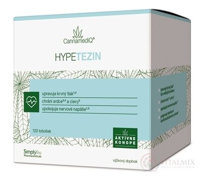 CannamediQ HYPETEZIN cps 1x120 ks