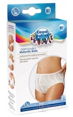 Canpol Babies Jednorázové kalhotky L / XL mateřské - po porodu, 1x5 ks