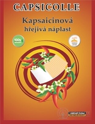 CAPSICOLLE Kapsaicinová hřejivá náplast 7x10 cm 1x1 ks