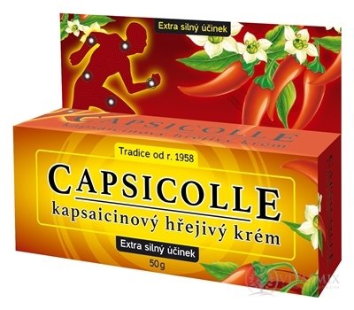 CAPSICOLLE kapsaicínový krém extra hřejivý 1x50 g