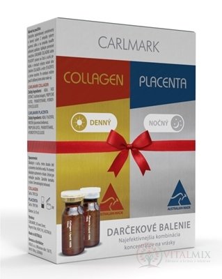 CARLMARK COLLAGEN + placenty Dárkové balení 2x10 ml, 1x1 set