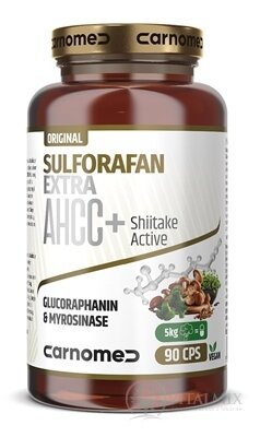 CarnoMed Sulforafan EXTRA AHCC+ cps 1x90 ks