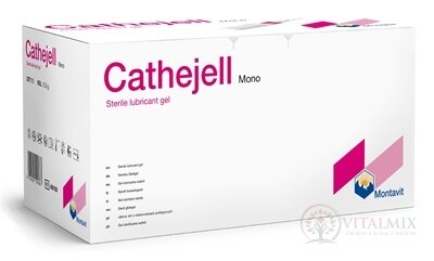 Cathejell MONO sterilní lubrikační gel v naplněné harmonikové stříkačce 25x12,5 g