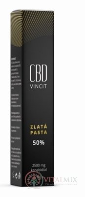 CBD Vinca zlatá pasta 50% 1x5 ml