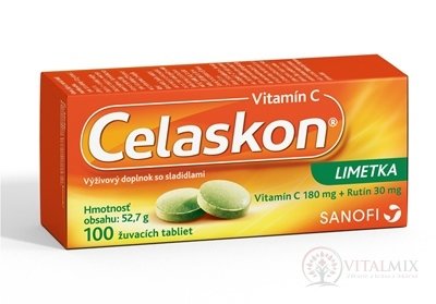 Celaskon LIMETKA žvýkací tablety 1x100 ks