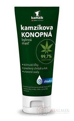 Cemio Kamzíkova konopná mast NEW chladivá (inov.2021) 1x200 ml