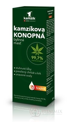 Cemio Kamzíkova konopná mast NEW hřejivá (inov.2021) 1x200 ml